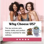 Menstrual Care Tea Manufacturer - Private Label Vegan Herbal Warm Womb