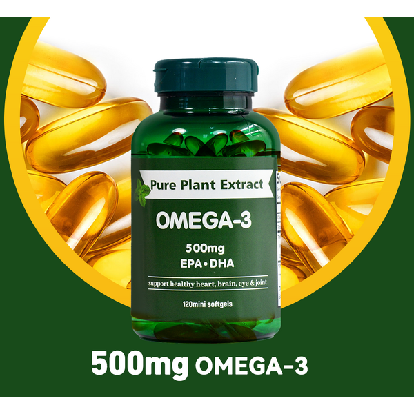 Omega-3 Softgels Manufacturer - Supports Heart, Brain, Joints & Eyes