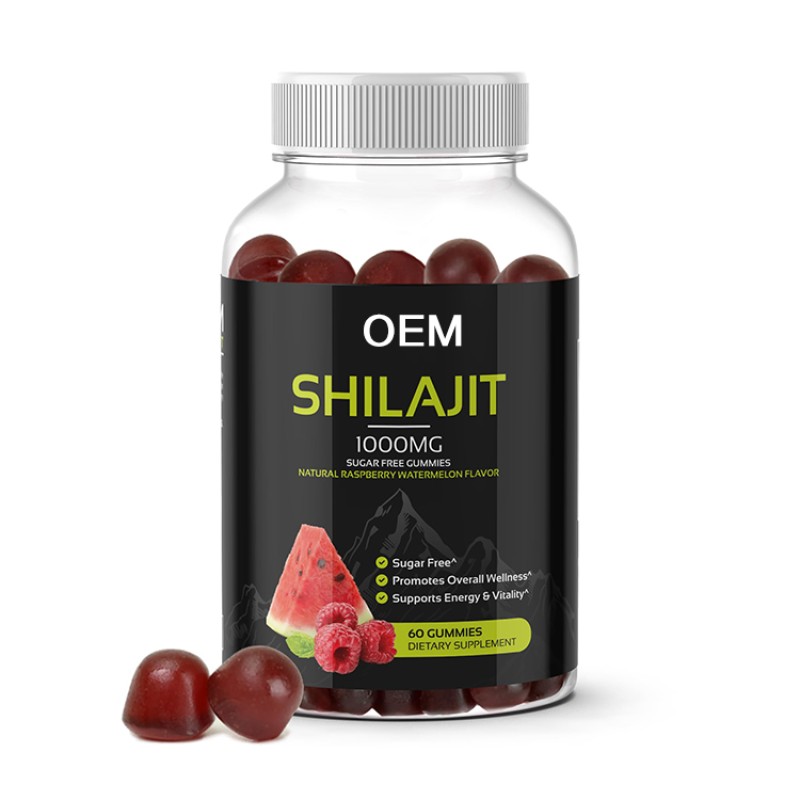 Shilajit Extract Gummies Manufacturer - Natural Raspberry Himalayan Mineral
