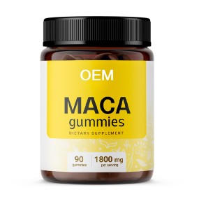 Maca Herb Extract Gummies Factory - OEM Custom Private Label