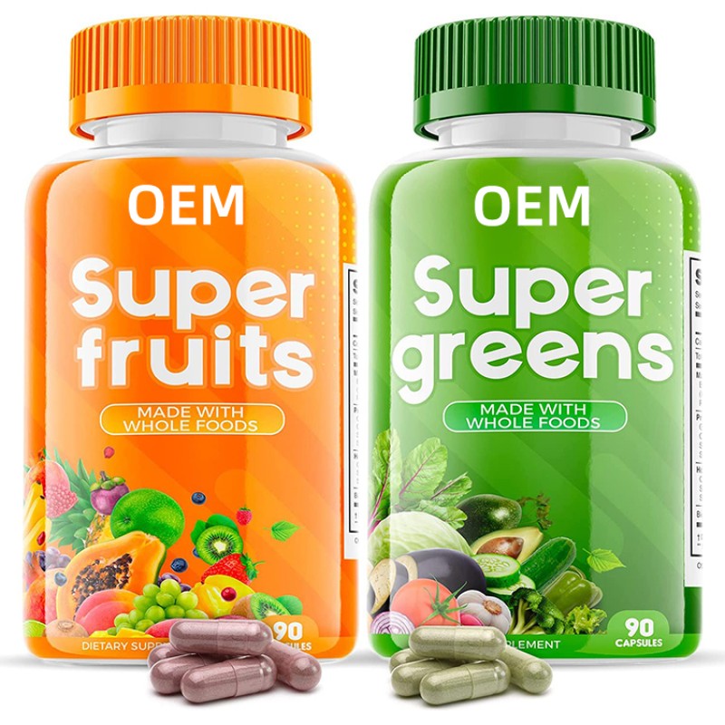 Organic Superfood Capsules Factory - OEM Wholesale Vitamin Mineral