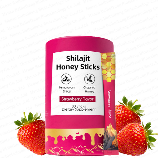 Shilajit Resin Manufacturer - OEM/ODM Strawberry with Fulvic Acid Extract