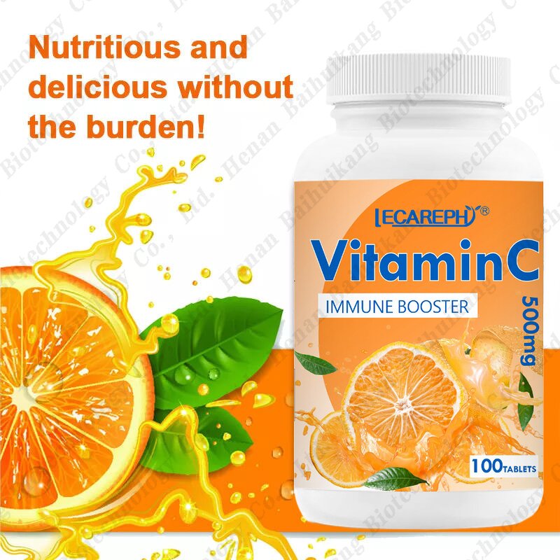Vitamin C Tablets Manufacturer - OEM Chewable 500mg & 1000mg Ascorbic Acid