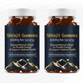 Shilajit Gummies Manufacturer - Hot Sale Himalayan Halal 3000mg for Immune