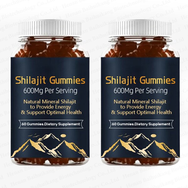 Shilajit Gummies Manufacturer - Hot Sale Himalayan Halal 3000mg for Immune