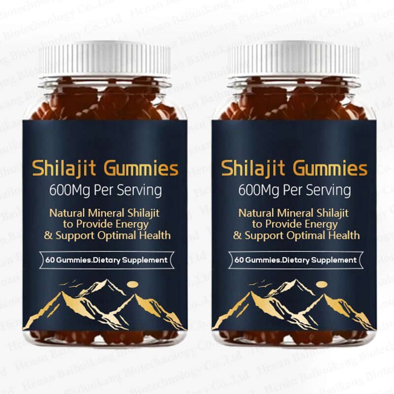 Shilajit Gummies Manufacturer - Hot Sale Himalayan Halal 3000mg for Immune