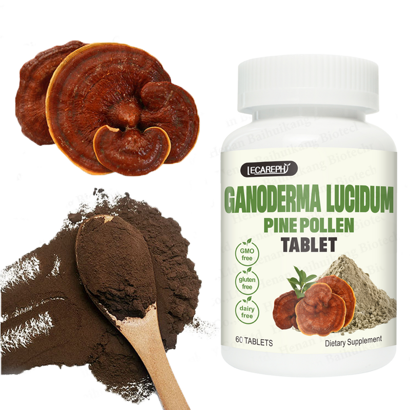 Ganoderma Lucidum Tablets Manufacturer - Wholesale Immune Booster with Pine Pollen