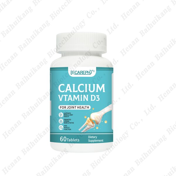 Calcium Vitamin D3 Tablets Manufacturer - Private Label Chewable for Bone & Joint