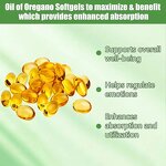 Oregano Oil Softgel Manufacturer - 4X Strength with Carvacrol & Thymoquinone