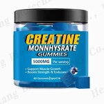 Creatine Gummies Manufacturer - OEM 5000mg Blue Raspberry Monohydrate