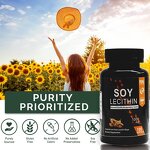 Soy Lecithin Supplement Manufacturer - for Brain, Liver & Breast Health