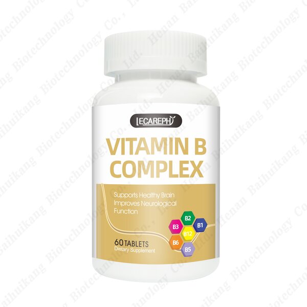 Vitamin B Complex Tablets Manufacturer - OEM with Vitamin C, Folic Acid & B12