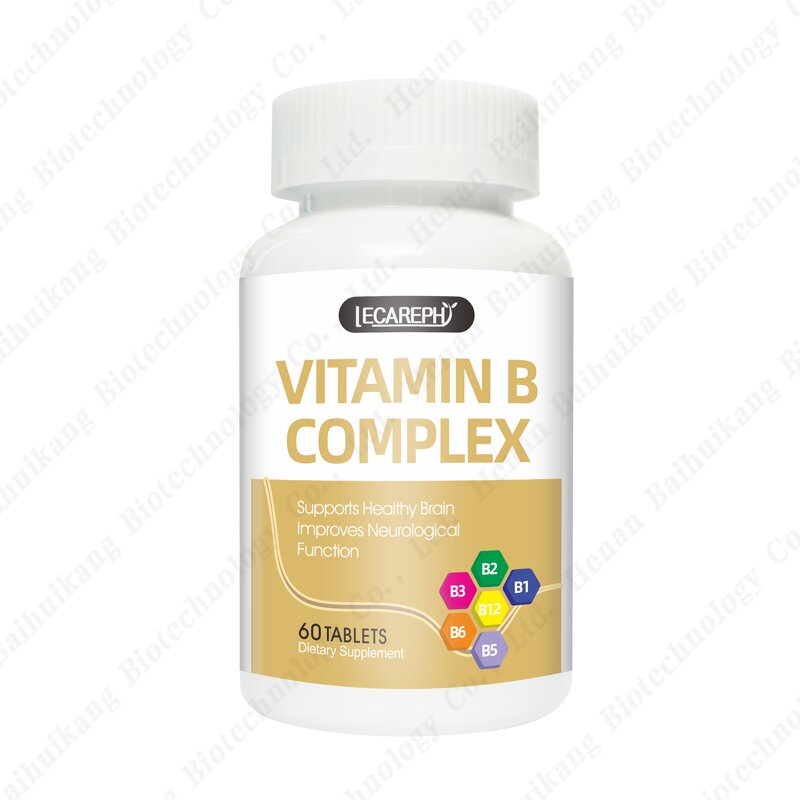 Vitamin B Complex Tablets Manufacturer - OEM with Vitamin C, Folic Acid & B12