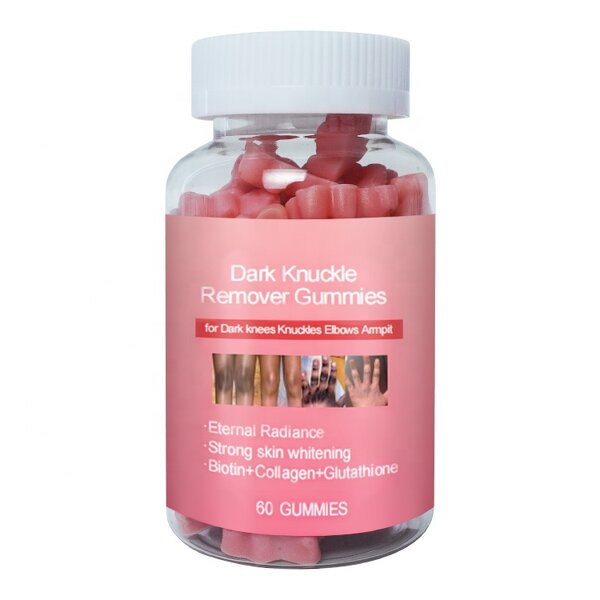 Dark Knuckle Whitening Gummies Manufacturer - OEM Custom with Biotin Collagen