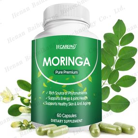 Moringa Capsules Manufacturer - Organic Leaf Extract for Energy & Joints