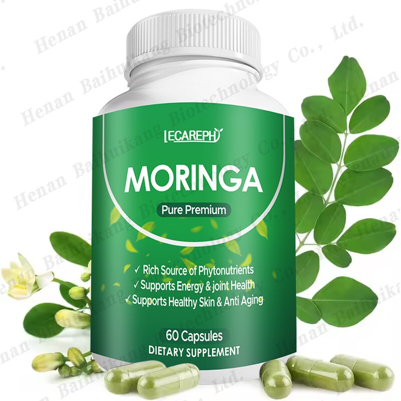 Moringa Capsules Manufacturer - Organic Leaf Extract for Energy & Joints
