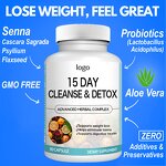 Herbal Detox Capsule Manufacturer - Dietary Supplement 15 Day Colon Cleanse