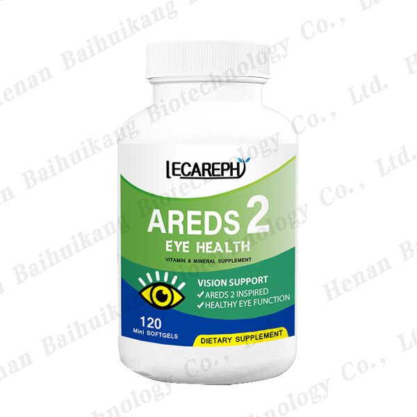 Eye Supplement Softgel Manufacturer - Private Label Areds 2 with Lutein
