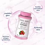 Biotin Collagen Gummies Manufacturer - Private Label Halal Strawberry Flavor