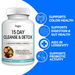 Herbal Detox Capsule Manufacturer - Dietary Supplement 15 Day Colon Cleanse