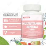 Multivitamin Tablets Manufacturer - OEM Vegan Complex with Magnesium, Zinc & Iron