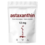 Astaxanthin Softgels - Manufacturer - Micro Ingredients 99% Purity 12mg 24mg Skin Whitening