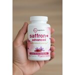Saffron Capsules - Manufacturer - Food Grade Natural Herbal Eye Health Mood Support Bottle