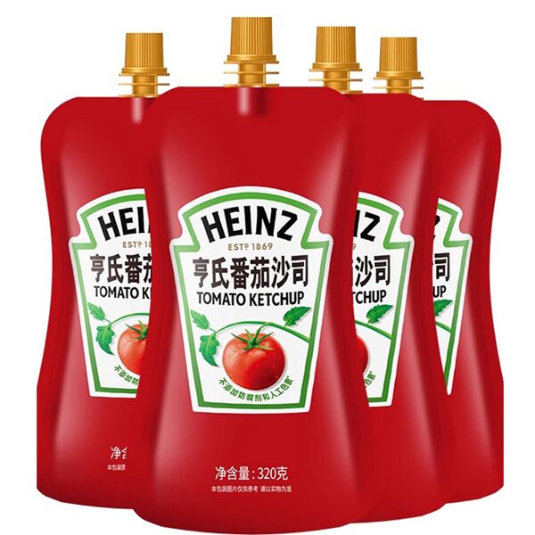 Ketchup - Manufacturer - Heins Hengshi 320g Household Children Pasta Sushi Organic Tomato