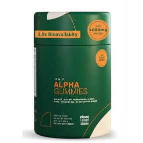 Alpha Gummies - Manufacturer - Private Label 10-in-1 Vegan Ashwagandha Energy Immune