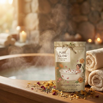 Bath Tea Set - Manufacturer - 5-Piece Natural Handmade Botanical Private Label OEM Gift