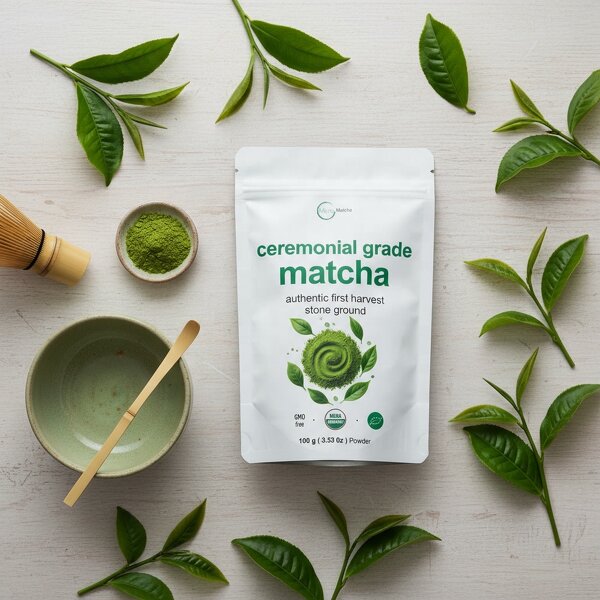 Matcha Powder - Manufacturer - Organic Japanese Slimming Recyclable Bag Private Label