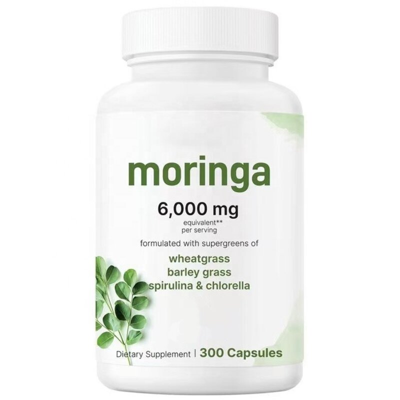 Moringa Capsules - Manufacturer - Micro Supplement Superfood Extract 300 Vegetarian