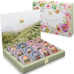 Flowering Tea - Manufacturer - OEM Fancy Freeze-Dried 12-Piece Gourmet Gift Box 0.2kg