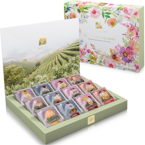 Flowering Tea - Manufacturer - OEM Fancy Freeze-Dried 12-Piece Gourmet Gift Box 0.2kg