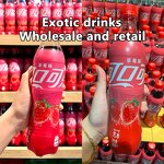 Soft Drink - Manufacturer - 500ml Peach Flavored Cola Fruity Soda Honey Exotic