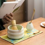 Matcha Set - Manufacturer - Wholesale Ceramic 4/7 Pcs Whisk Bowl with Spout Tea Constitution
