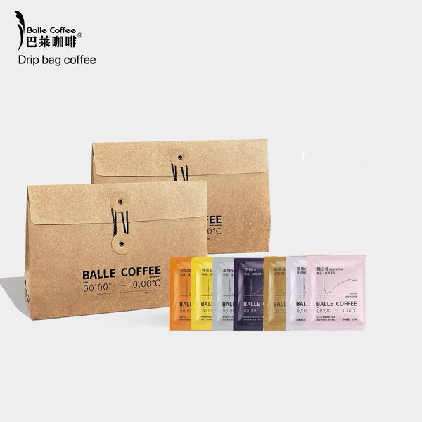 Drip Coffee - Manufacturer - OEM/ODM Single Serve Filter Bags Robusta Arabica Medium Roast