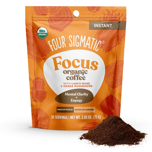 Mushroom Coffee - Manufacturer - Four Sigmatic Lions Mane Chaga Rhodiola Energy Focus