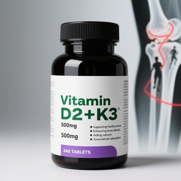 Vitamin D3 K2 - Manufacturer - Vegan Softgels 50000iu MK7 Immune Bone Health
