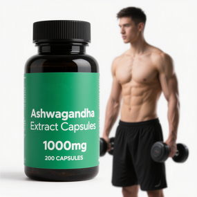 Ashwagandha Capsules - Manufacturer - 10% Withanolides 500mg Organic In Stock