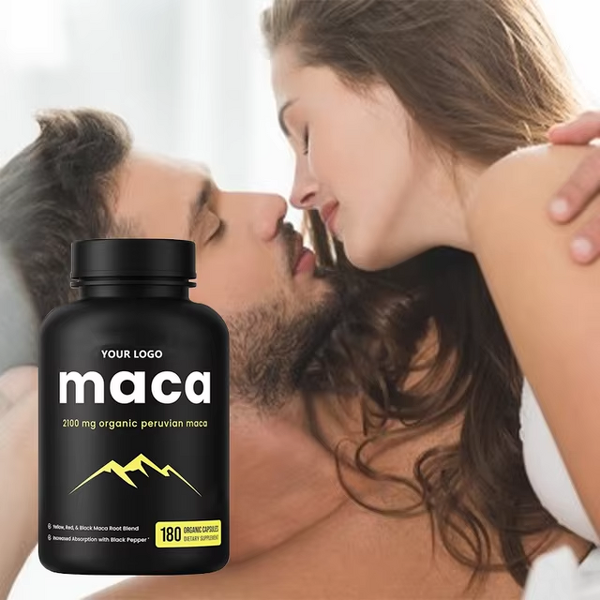 Maca Root Capsules - Manufacturer - 1000mg Black Maca Energy Stamina ODM
