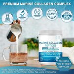 Marine Collagen Powder - Manufacturer - Vitamin C Gluten-Free 200g Bottle Pack