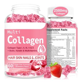 Marine Collagen Gummies - Manufacturer - Private Label Skin Whitening Beauty