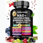 NAD Capsules - Manufacturer - OEM Private Label Liposomal Nicotinamide Riboside