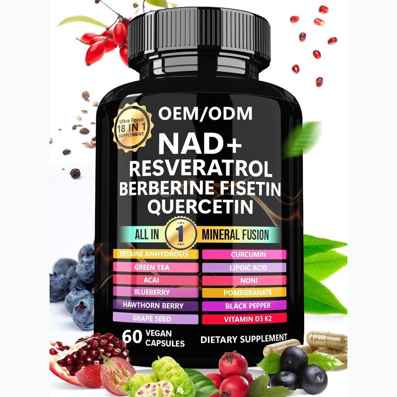 NAD Capsules - Manufacturer - OEM Private Label Liposomal Nicotinamide Riboside