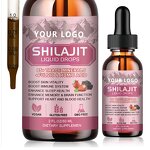 Shilajit Drops - Manufacturer - 60ml Pure Himalayan Resin Liquid Factory Direct