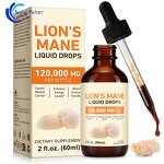 Lion's Mane Drops - Manufacturer - 60ml Organic Oral Liquid Immune Support