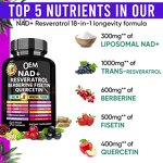 Mineral Fusion Capsules - Manufacturer - Private Label NAD Resveratrol Berberine