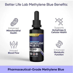 Methylene Blue Solution - Manufacturer - 1% Pure Redox Balance Cellular Energy