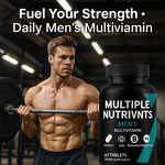 Multivitamin Tablets - Manufacturer - 60ct Men's Zinc B Vitamins Magnesium